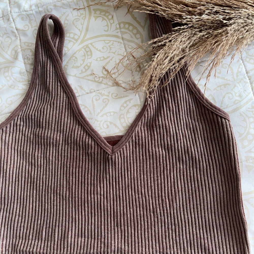 Cropped bralette/ tank top